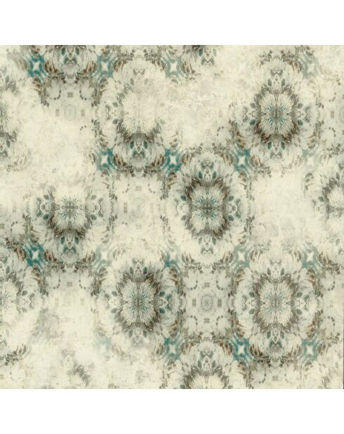 Papier peint Vinyle Azulejo Emeraude - 70x1005 cm