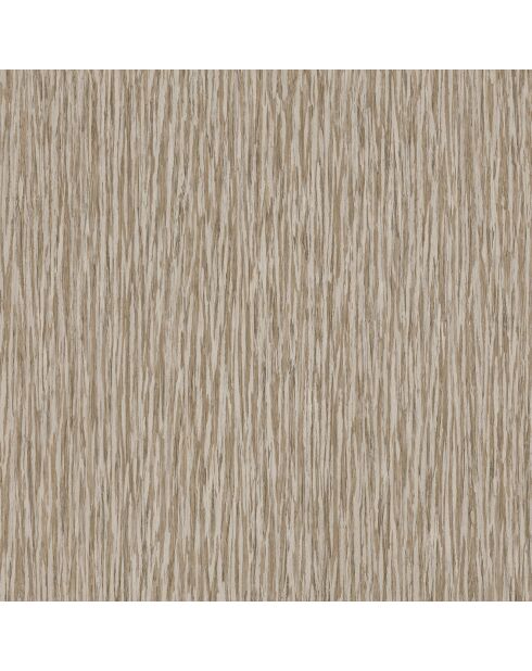 Papier peint Vinyle Iroko Beige Taupe - 70x1005 cm