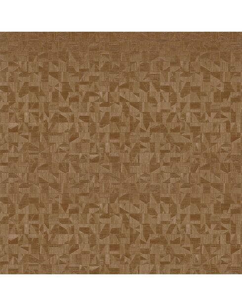 Papier peint Vinyle Tiznit Cuivre - 70x1005 cm