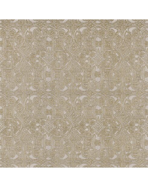 Papier peint Vinyle Jali Beige - 70x1005 cm