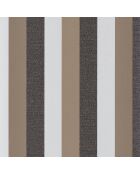 Papier peint Prose Noir/Bronze - 70x1005 cm