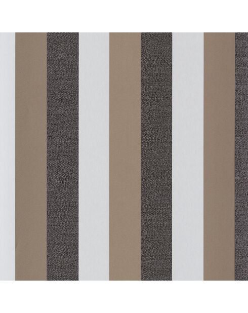 Papier peint Prose Noir/Bronze - 70x1005 cm