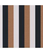 Papier peint Prose Marine/Camel - 70x1005 cm