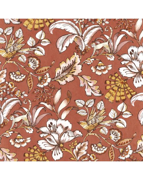 Papier peint Vinyle Paiony Rouge - 70x1005 cm