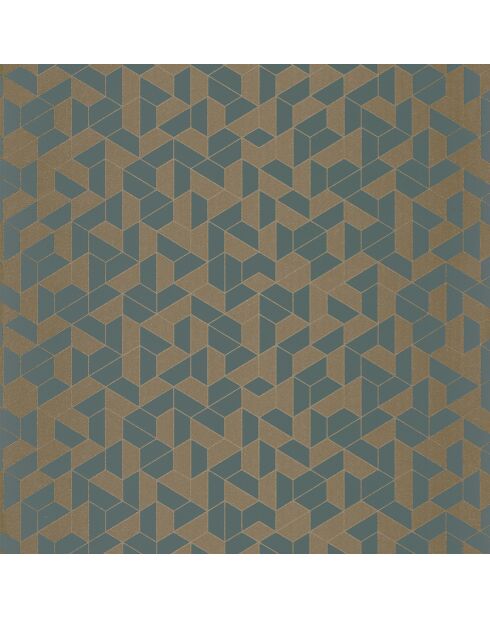 Papier peint Mosaic Vert de Gris - 70x1005 cm