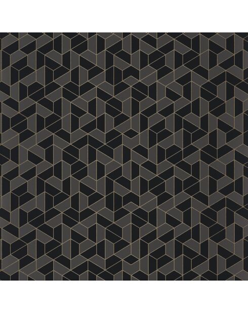 Papier peint Mosaic Anthracite - 70x1005 cm