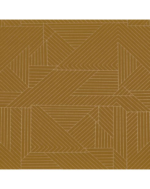 Papier peint Prisme Moutarde - 70x1005 cm