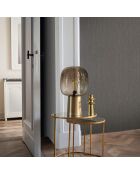 Papier peint Vinyle Goa Gris Fer - 70x1005 cm
