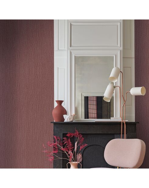 Papier peint Vinyle Goa Bois de Rose - 70x1005 cm