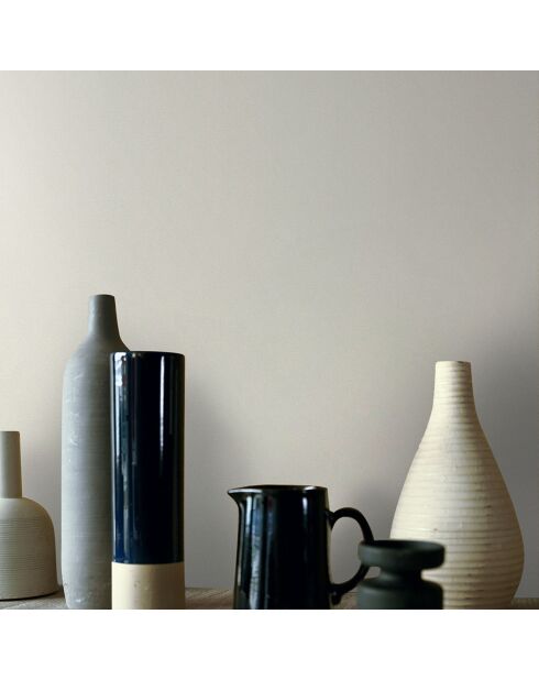 Papier peint Aleph Blanc Beige - 53x1005 cm