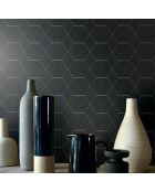 Papier peint Pytheas Noir - 53x1005 cm