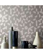 Papier peint Mosaic Blanc - 70x1005 cm