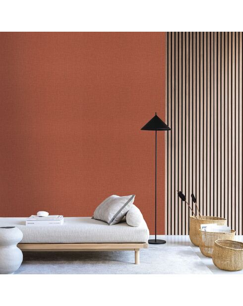 Papier peint Vinyle Filin Orange - 70x1005 cm
