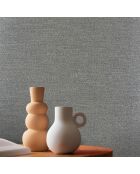 Papier peint Plumetis Taupe Foncé - 70x1005 cm