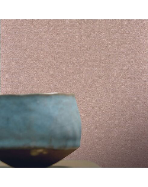Papier peint Plumetis Rose Poudre - 70x1005 cm
