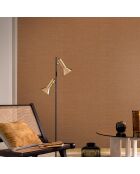 Papier peint Plumetis Orange - 70x1005 cm