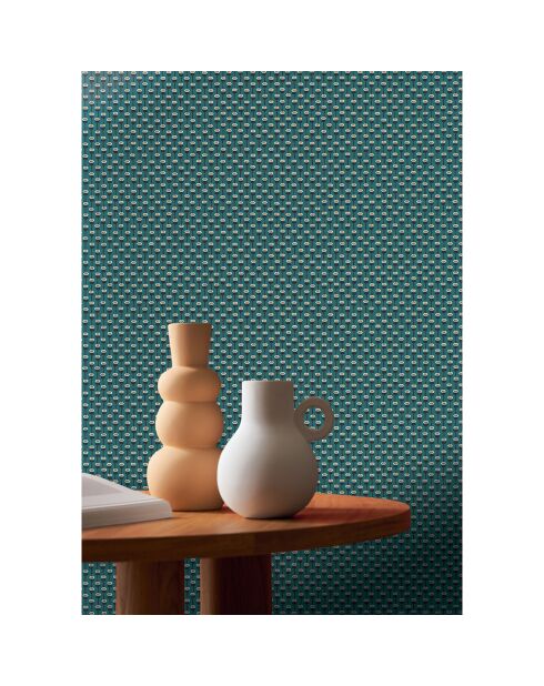 Papier peint Montjoie Emeraude - 70x1005 cm