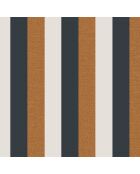 Papier peint Prose Marine/Camel - 70x1005 cm