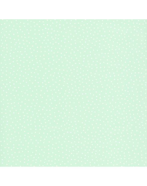 Papier peint Smile Les P'tits Pois Vert Mint - 53x1005 cm
