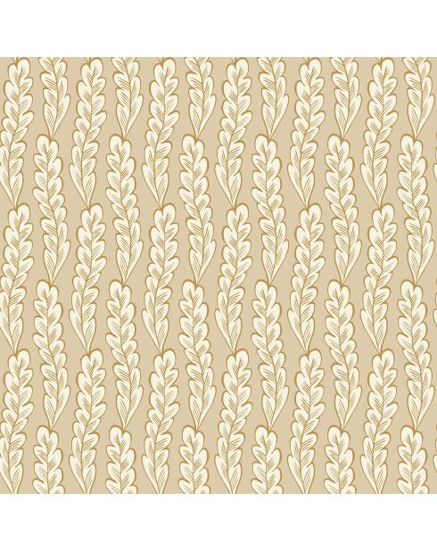 Papier peint Vinyle Seacret Spot Beige Doré - 53x1005 cm