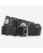 Ceinture en Cuir noire