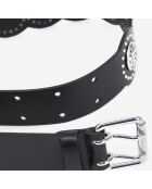 Ceinture en Cuir noire