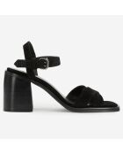 Sandales en Cuir noires