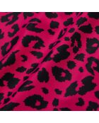 Maillot de bain 1P imprimé rose/noir
