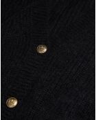 Cardigan en lLaine mélangée noir