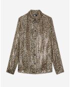 Chemise fluide léopard