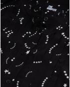 Chemise imprimée noire