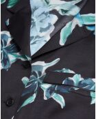 Chemise imprimée noire