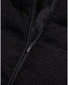 Doudoune en Tweed noire
