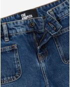 Jean flare bleu