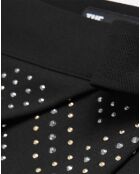 Jupe courte portefeuille noire