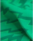 Jupe courte drapée verte