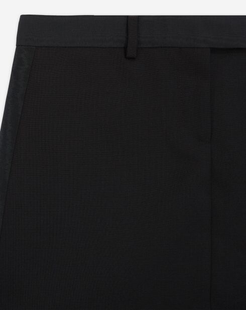 Jupe courte 100% Laine noire