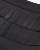 Jupe en Cuir courte noire