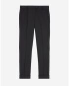 Pantalon 100% Laine noir