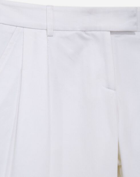 Pantalon large blanc