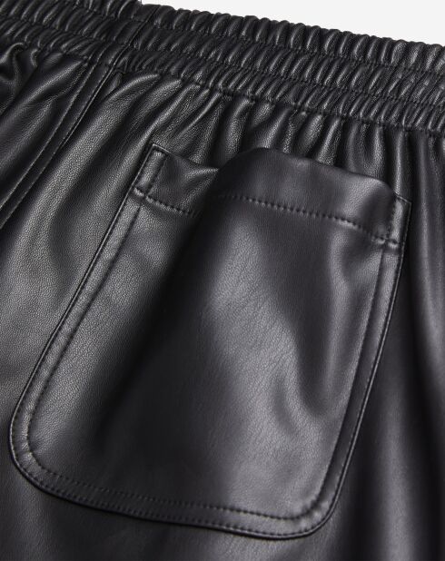 Pantalon effet noir