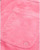 Pantalon en Velours côtelé rose
