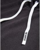 Pull à capuche en Coton & Laine noir