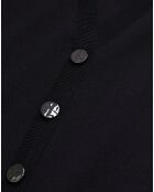 Pull en Laine mélangée avec bouton dans le dos noir