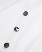 Pull en Laine mélangée avec bouton dans le dos écru