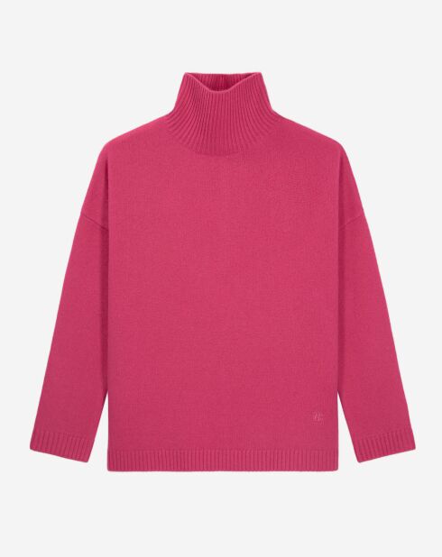 Pull en Cachemire mélangé rose