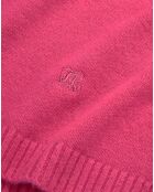 Pull en Cachemire mélangé rose