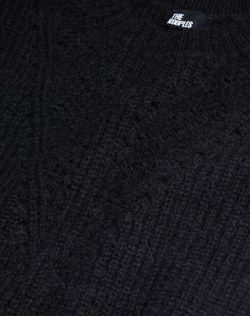 Pull en Laine mélangée noir