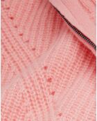 Pull en Laine mélangée rose
