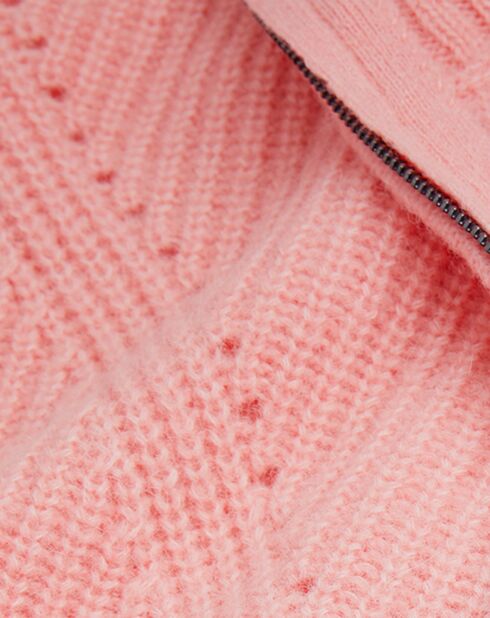Pull en Laine mélangée rose